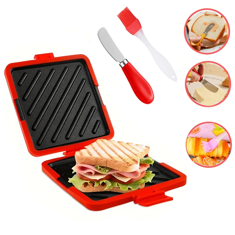 Kitchen Baking Set - Set Peralatan Dapur 3-in-1: Pemanggang Sandwich
