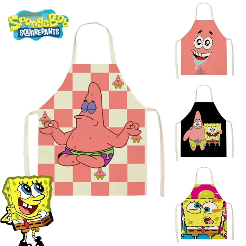 Kitchen Q - Celemek Dapur SpongeBob Patrick untuk Dewasa,