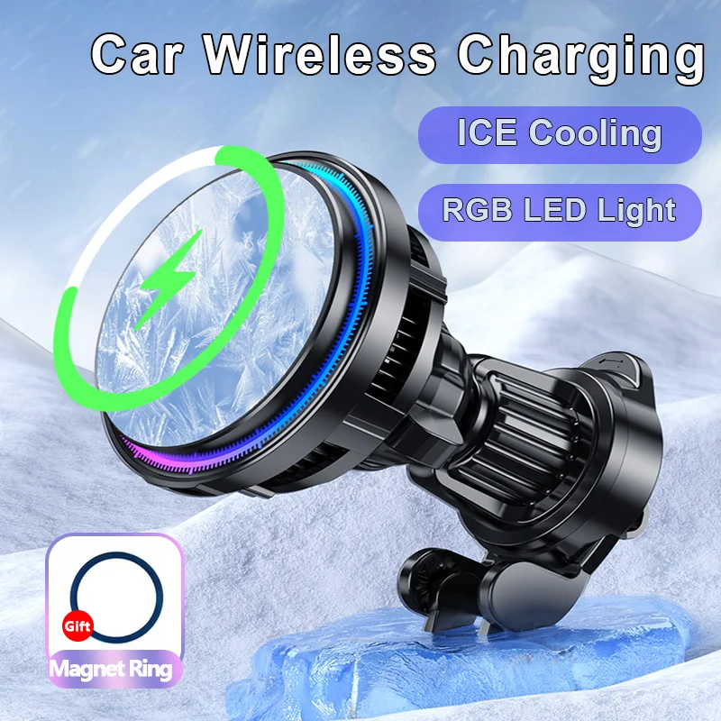 Cooling Rack Wire - Dudukan Pengisi Daya Mobil Nirkabel Magnetik