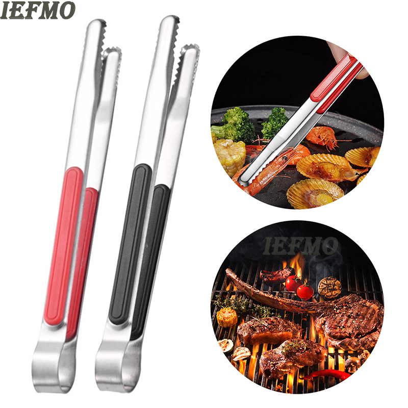 Kitchen Baking Ware - Penjepit BBQ Baja Tahan Karat Alat