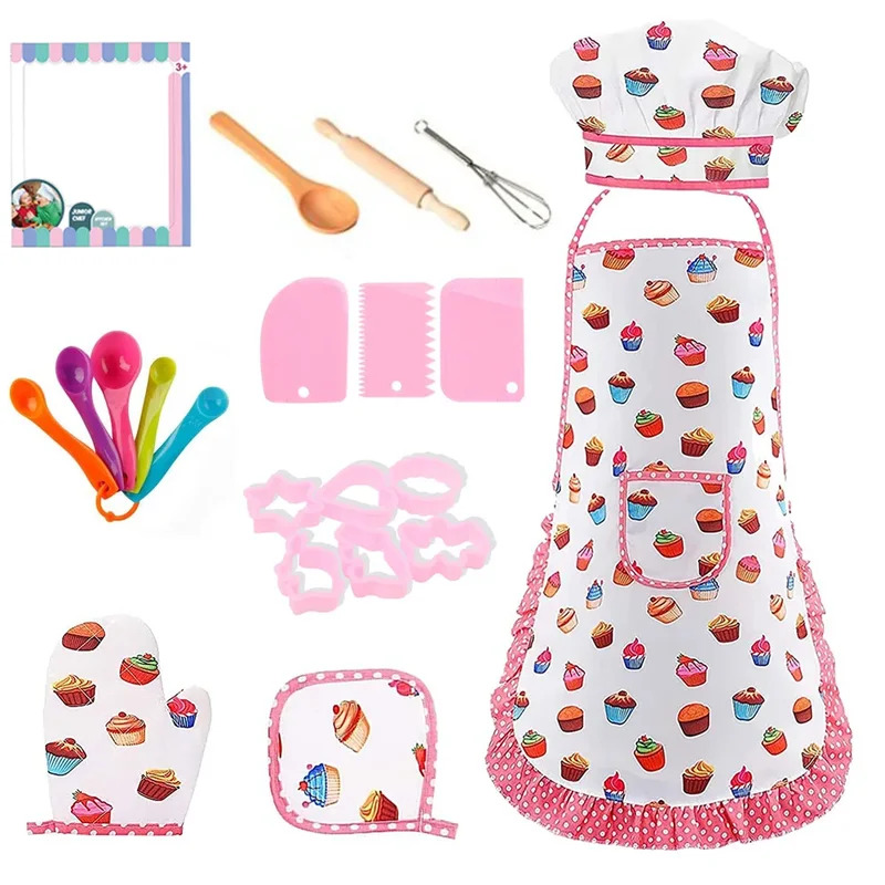 Kitchen Baking Cloth - Mainan Dapur Memasak Berpura-pura Alat Masak