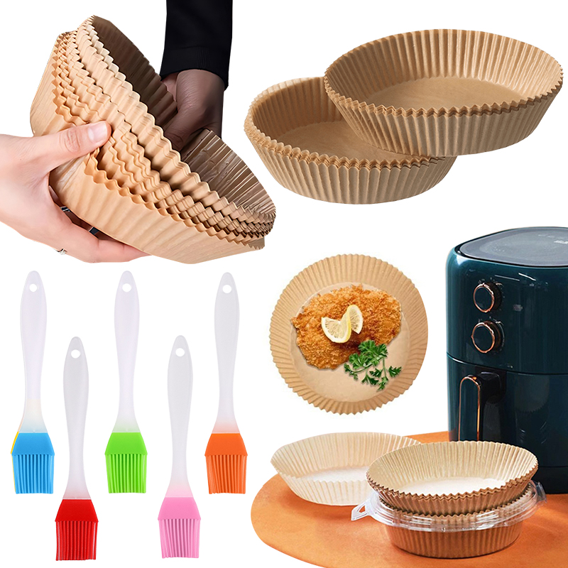 Kitchen Baking Set - 50/100 Buah Piring Kertas Penggoreng Udara