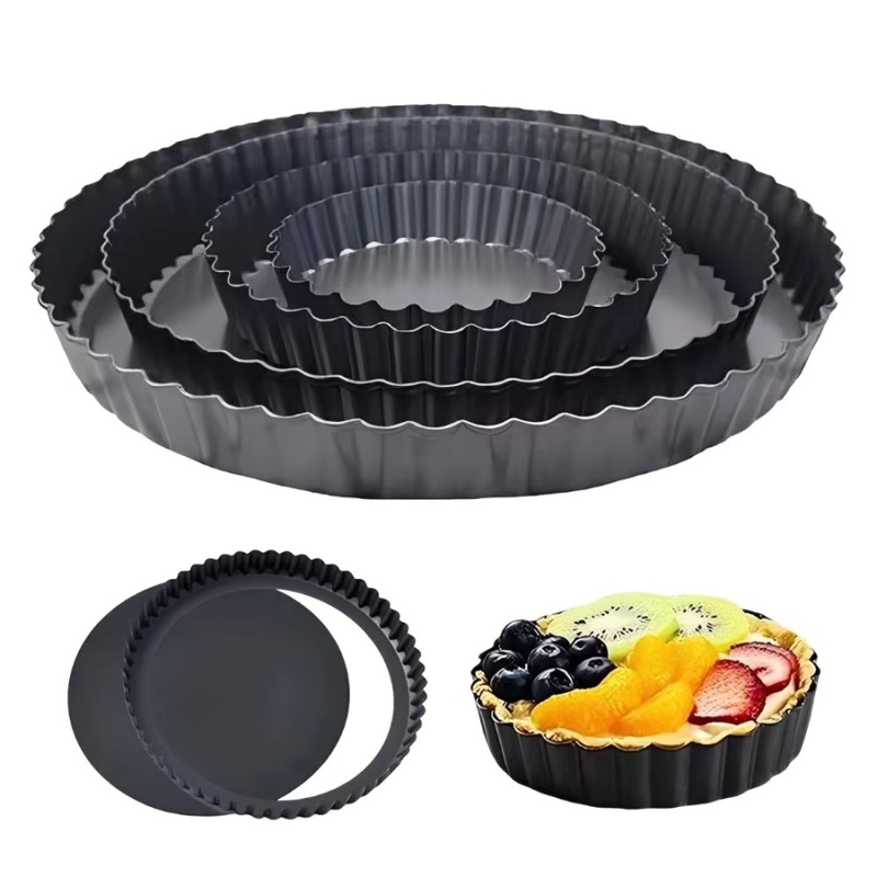 Kitchen Baking Set - 1pc Loyang Tart Beralur dengan Dasar