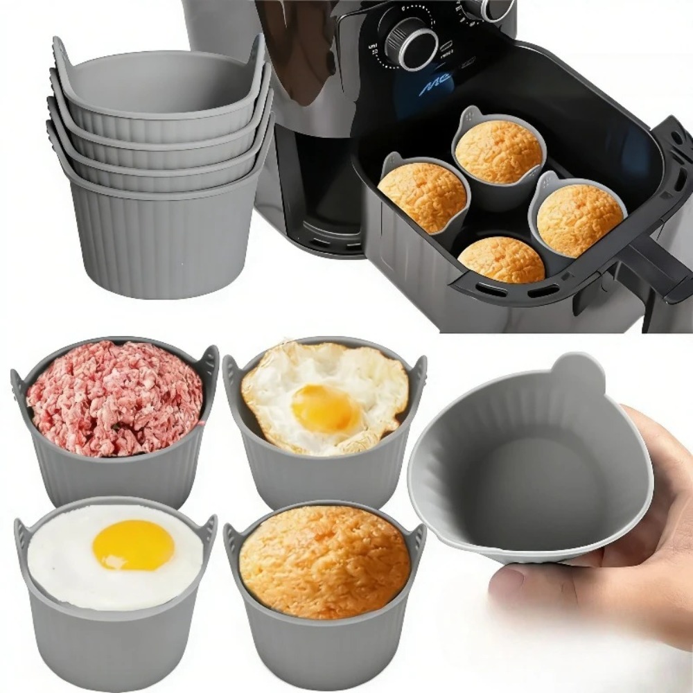 6Pcs Cetakan Silikon untuk Air - Kitchen Pro Baking Tray ulasan dan harga