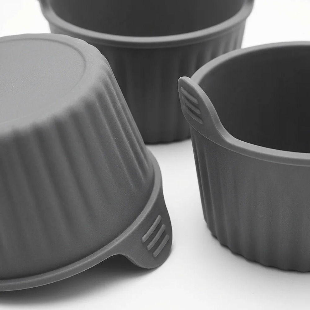 6Pcs Cetakan Silikon untuk Air - Kitchen Pro Baking Tray ulasan dan harga
