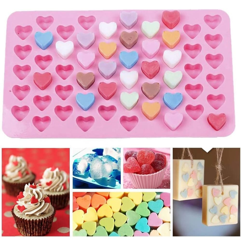 7 Buah Cetakan Silikon Permen  - Kitchen Baking Set ulasan dan harga
