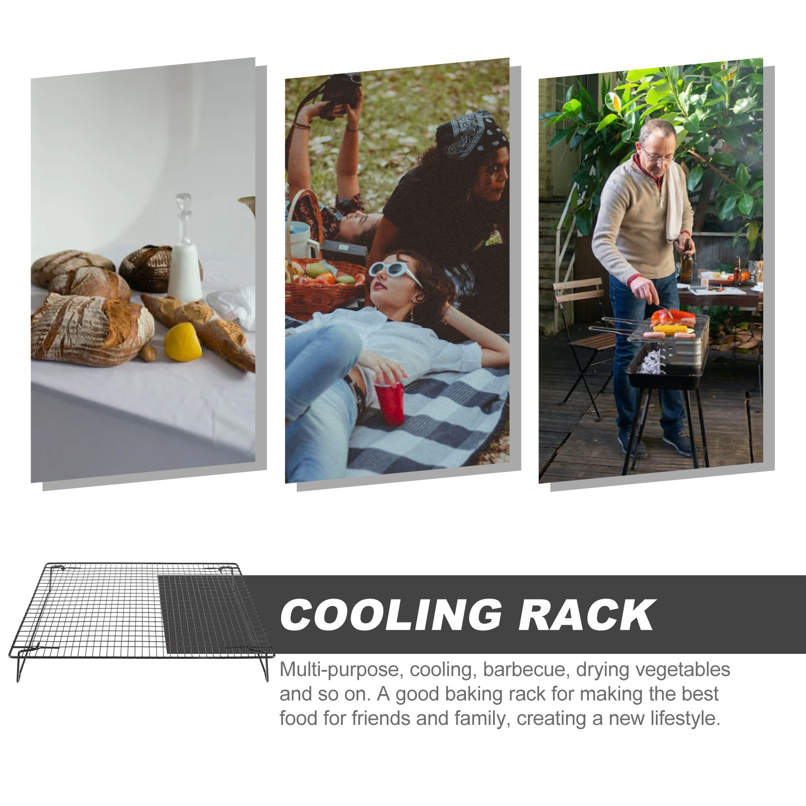 Rak Pendingin Kue BBQ dari Baj - Cooling Rack Wire ulasan dan harga