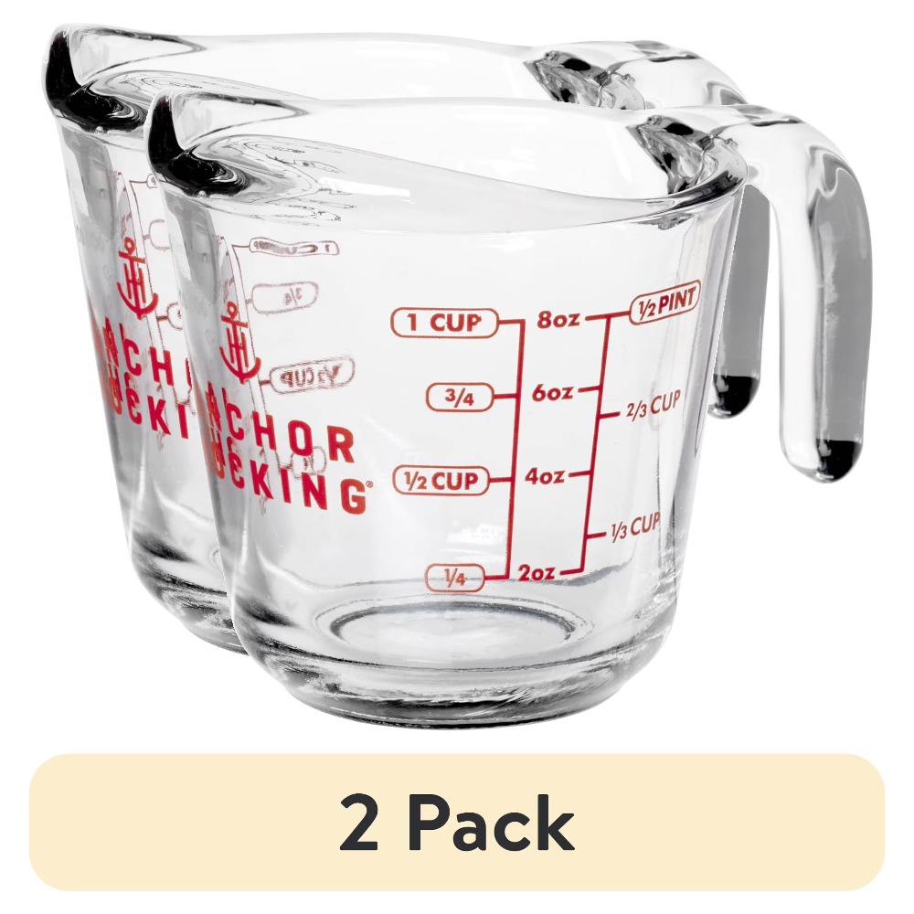 Set 2 Gelas Ukur Kaca dengan P - Kitchen Baking Set ulasan dan harga