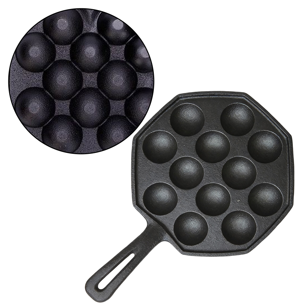 Pembuat Takoyaki Besi Cor 12 L - Baking Kitchen At Home ulasan dan harga