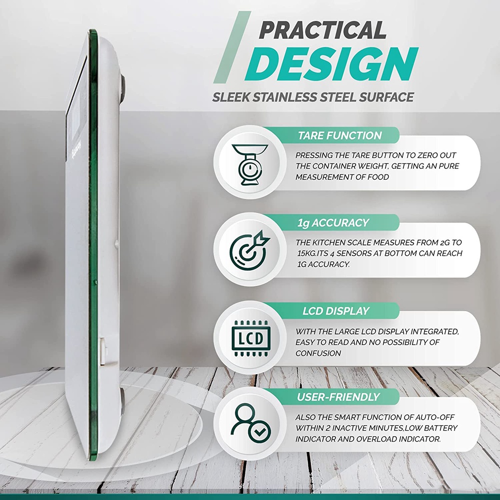 Timbangan Dapur Digital ABHZ - - Baking Kitchen At Home ulasan dan harga