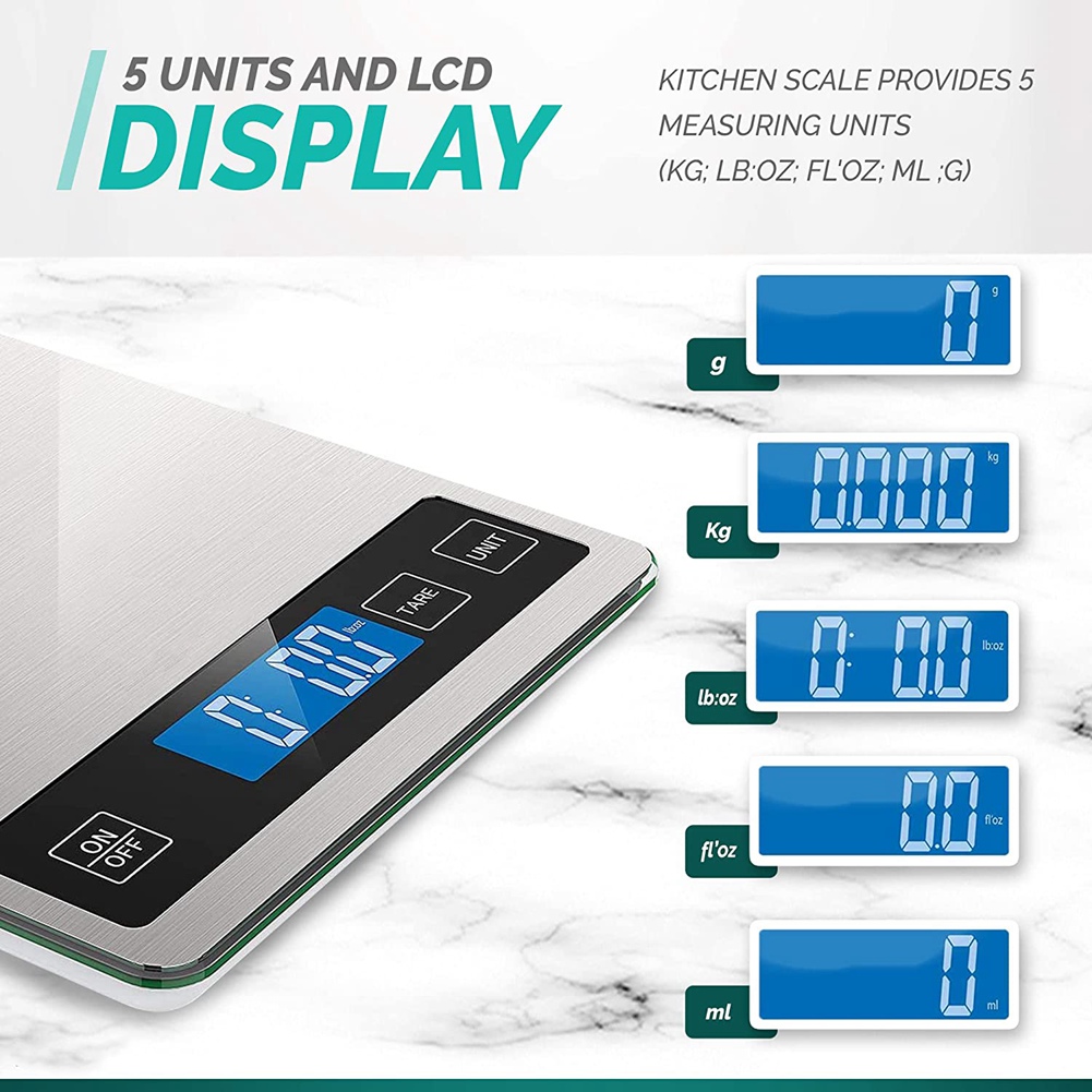 Timbangan Dapur Digital ABHZ - - Baking Kitchen At Home ulasan dan harga