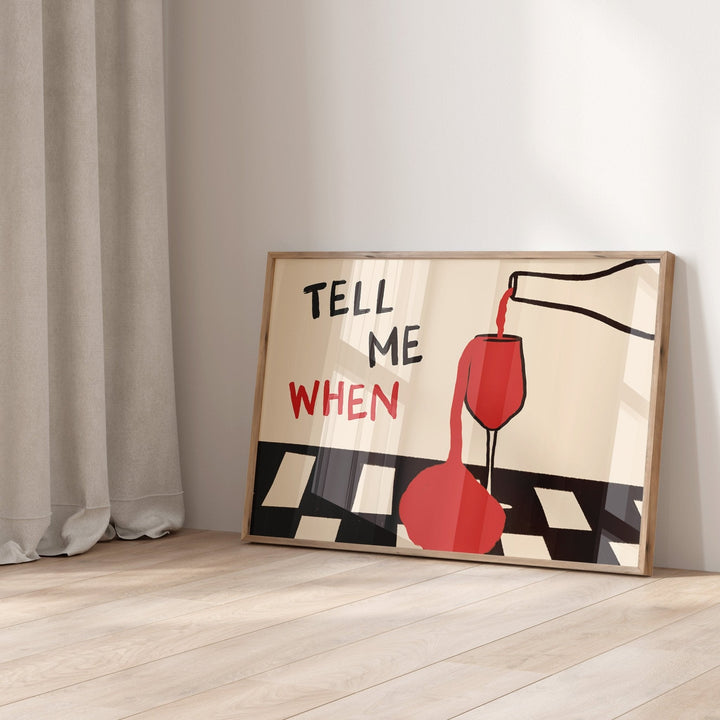 Poster Seni Dinding Kanvas Vin - Kitchen Q ulasan dan harga