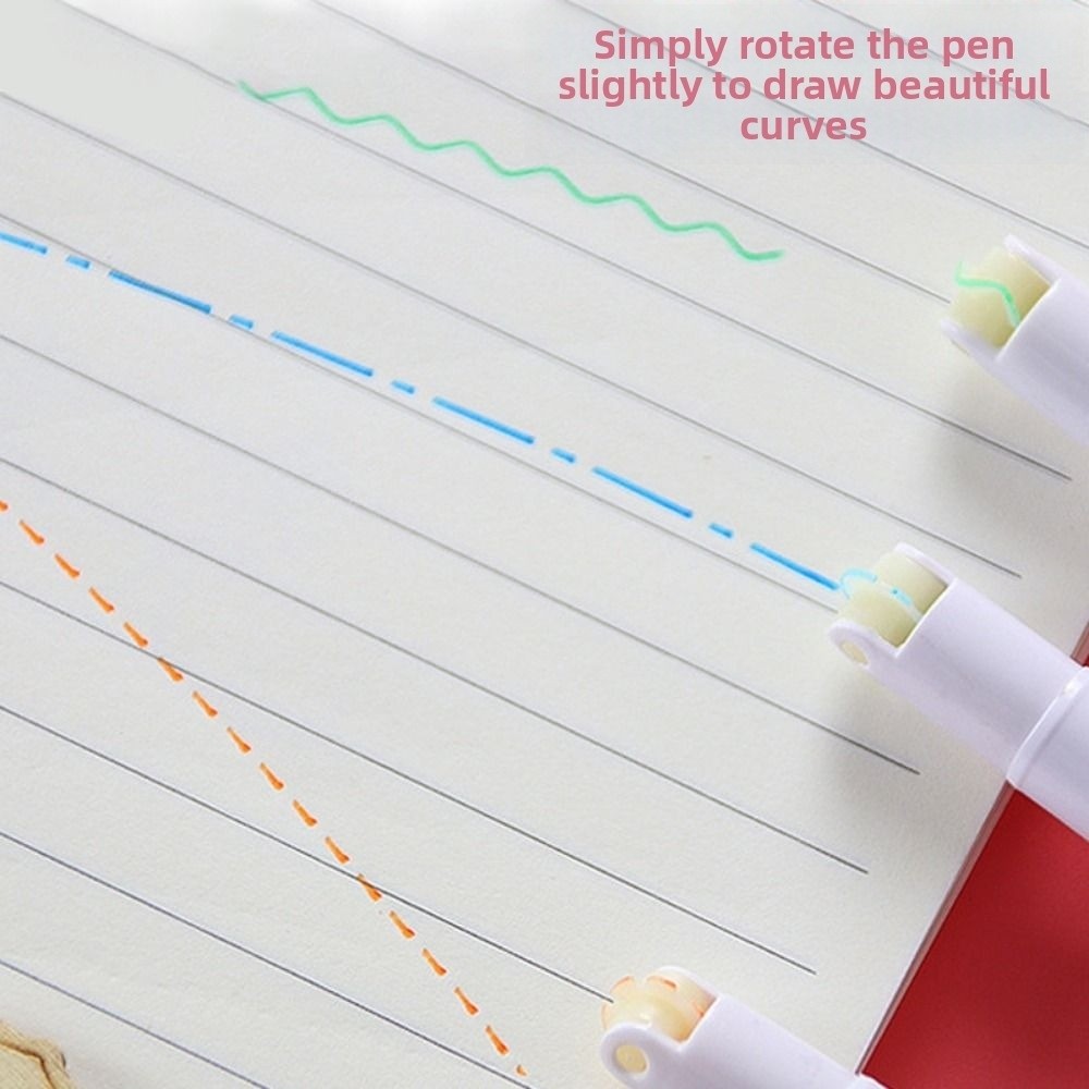 6Pcs/Set Pena Liner Berbentuk  - Decorating Tip Set ulasan dan harga