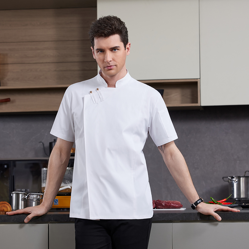 Seragam Koki Kemeja Chef untuk - Kitchen Baking Cloth ulasan dan harga
