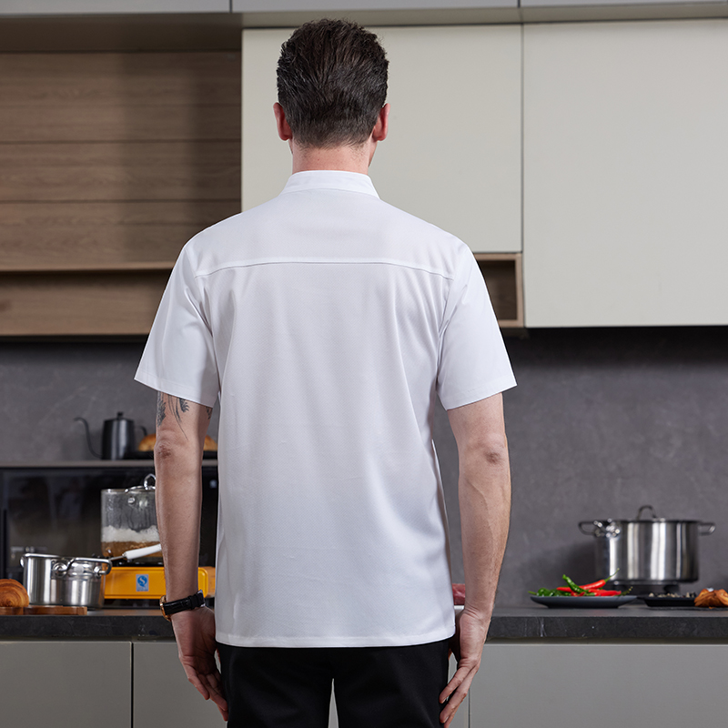 Seragam Koki Kemeja Chef untuk - Kitchen Baking Cloth ulasan dan harga