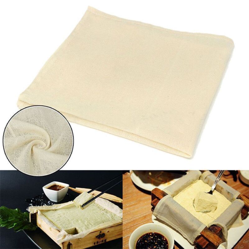 Kapas kasa Muslin tahu keju su - Kitchen Baking Cloth ulasan dan harga