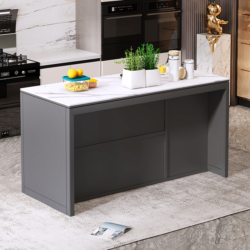 Kabinet Pulau Dapur Lampu Indi - Kitchen Island Baking Table ulasan dan harga