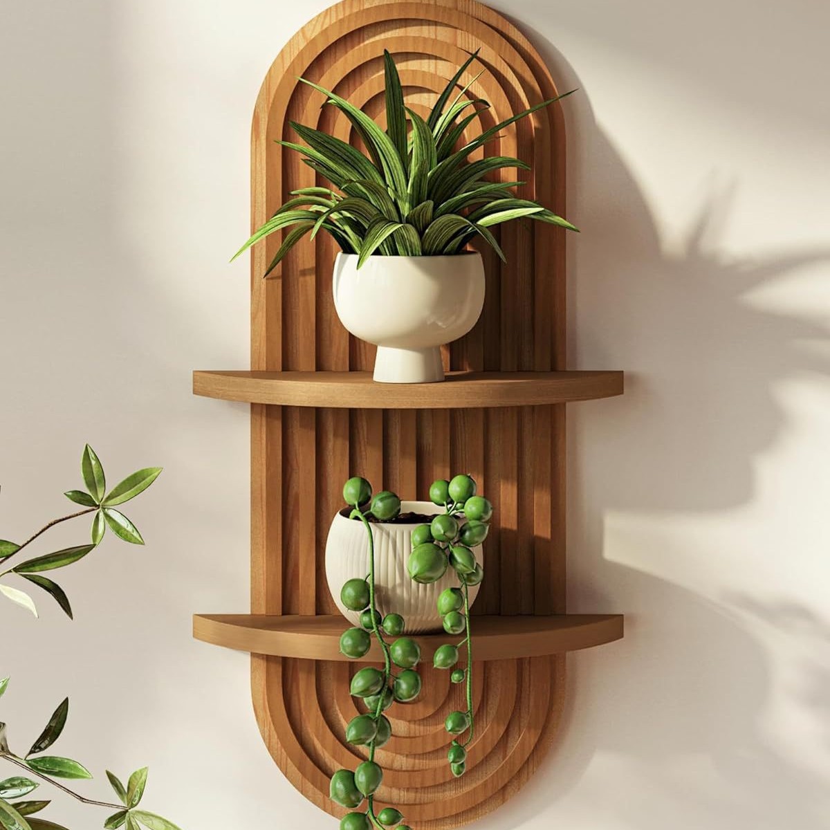 Rak Kayu Mengambang, Rak Penyi - Kitchen Q ulasan dan harga