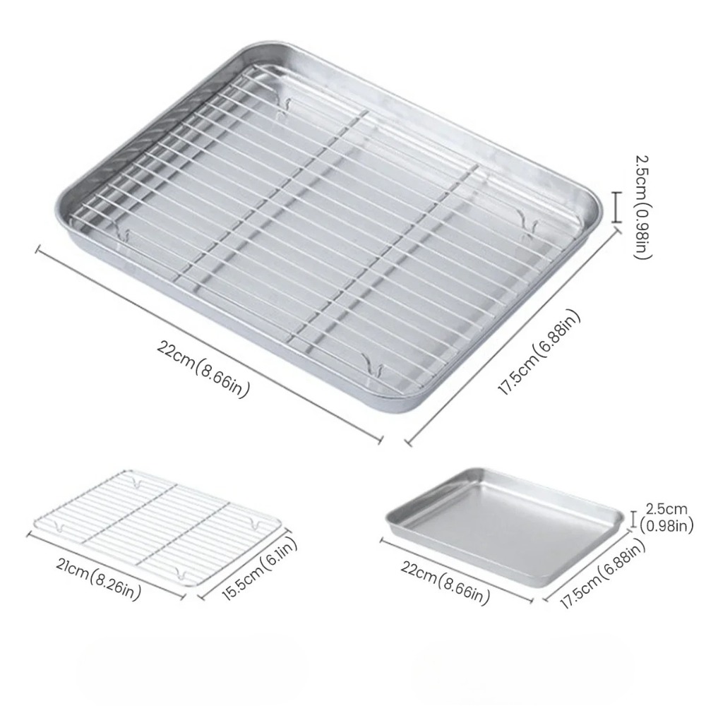 Loyang Panggang Stainless Stee - Cooling Rack Wire ulasan dan harga