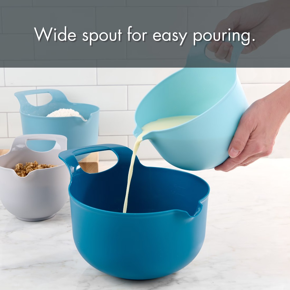 Set Mangkuk Plastik untuk Menc - Kitchen Baking Set ulasan dan harga