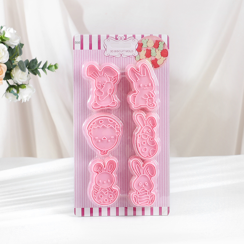 6 Buah/Set Cetakan Fondant Dap - Kitchen Baking Set ulasan dan harga
