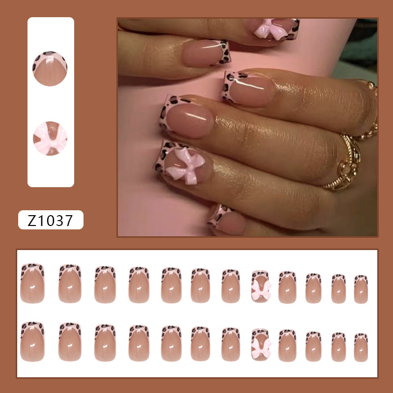 Kuku Palsu Pink Leopard Print  - Decorating Tip Set ulasan dan harga