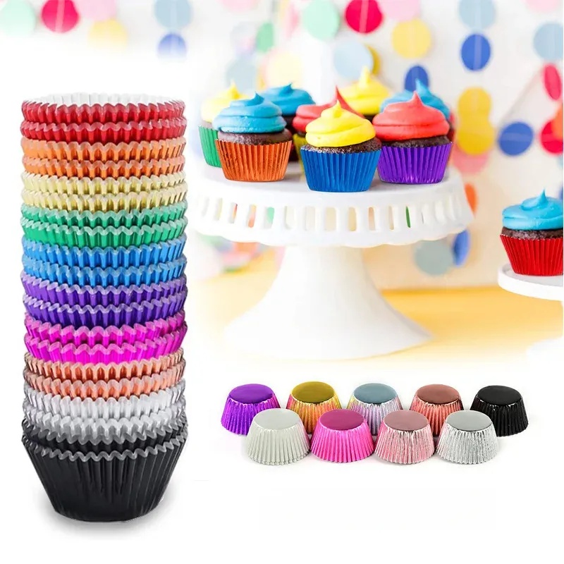 100 buah set cetakan cupcake b - Kitchen Baking Set ulasan dan harga