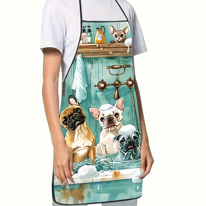 Celemek Pola Mandi Anjing Kart - Baking Kitchen At Home ulasan dan harga