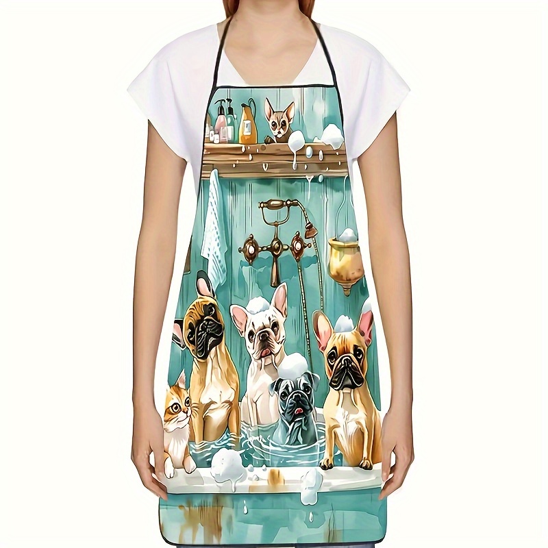 Celemek Pola Mandi Anjing Kart - Baking Kitchen At Home ulasan dan harga