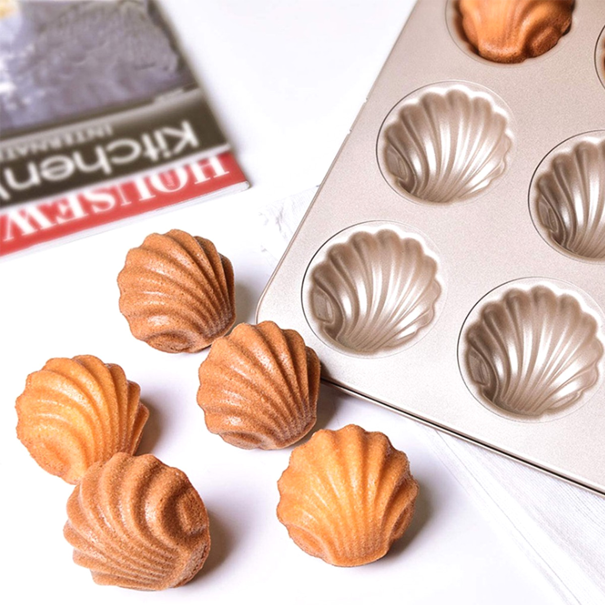 Madeleine cetakan kue bentuk c - Kitchen Baking Ware ulasan dan harga