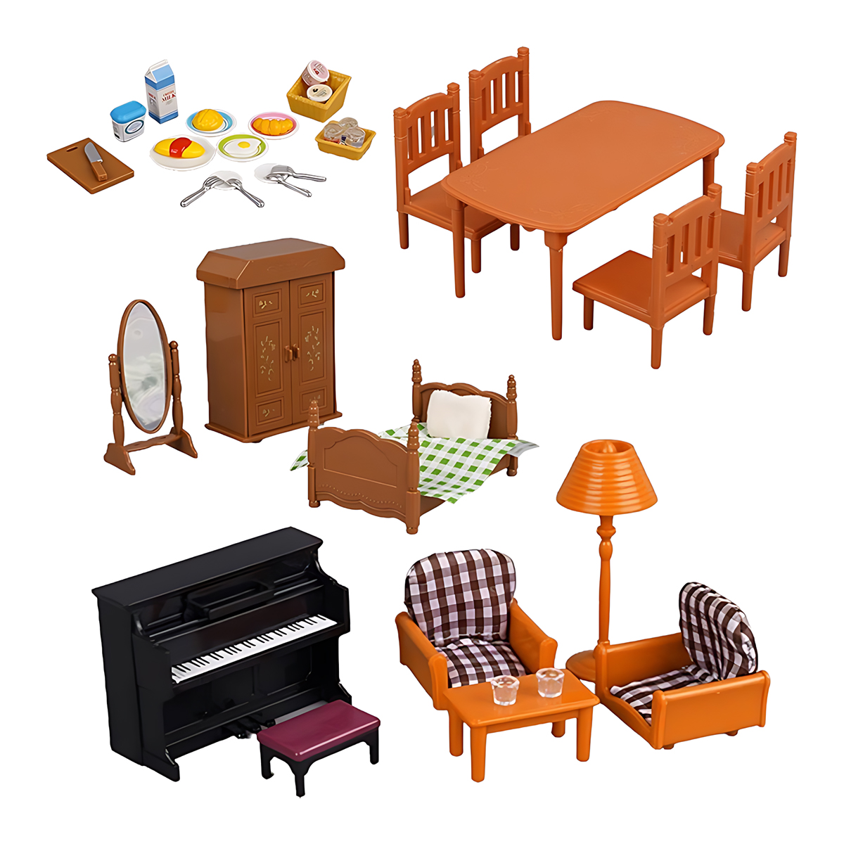 Furnitur Miniatur 1:12 Rumah B - Kitchen Q ulasan dan harga