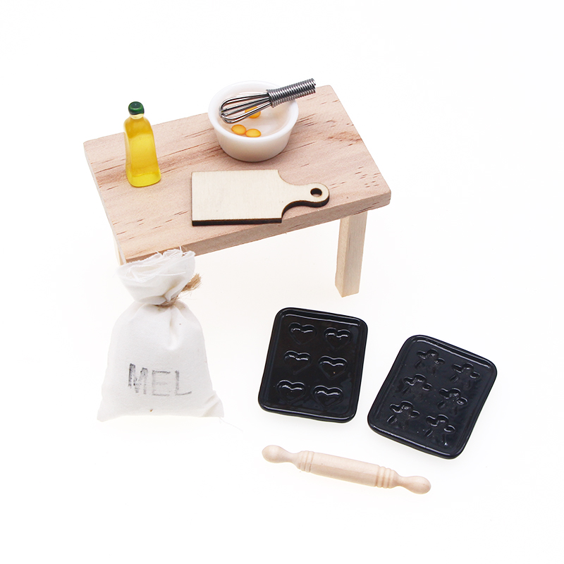 Peralatan Memasak Rumah Boneka - Kitchen Baking Ware ulasan dan harga
