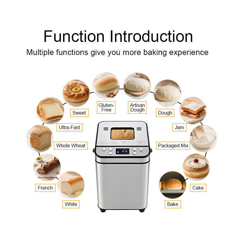 Mesin Pembuat Roti Otomatis Ce - Baking Kitchen At Home ulasan dan harga